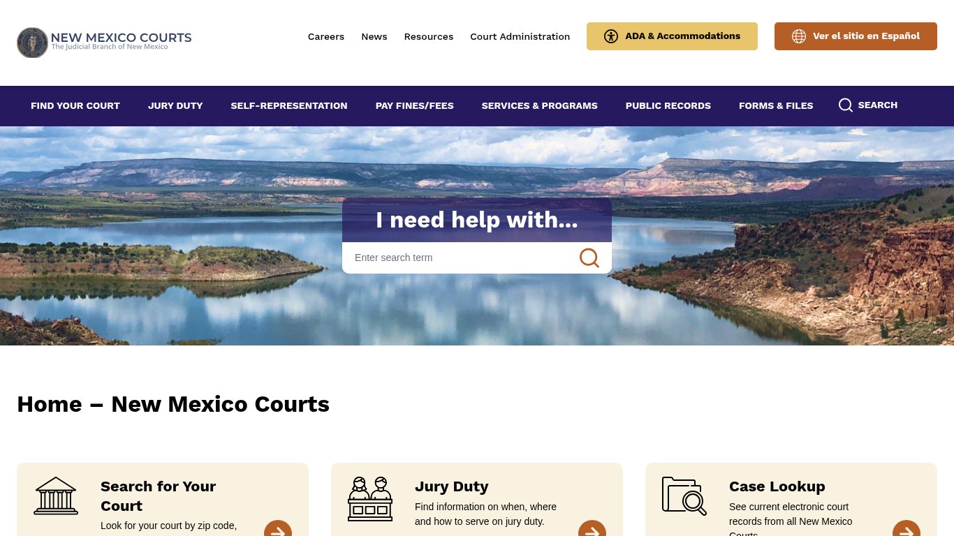 New Mexico Courts Public Access Odyssey